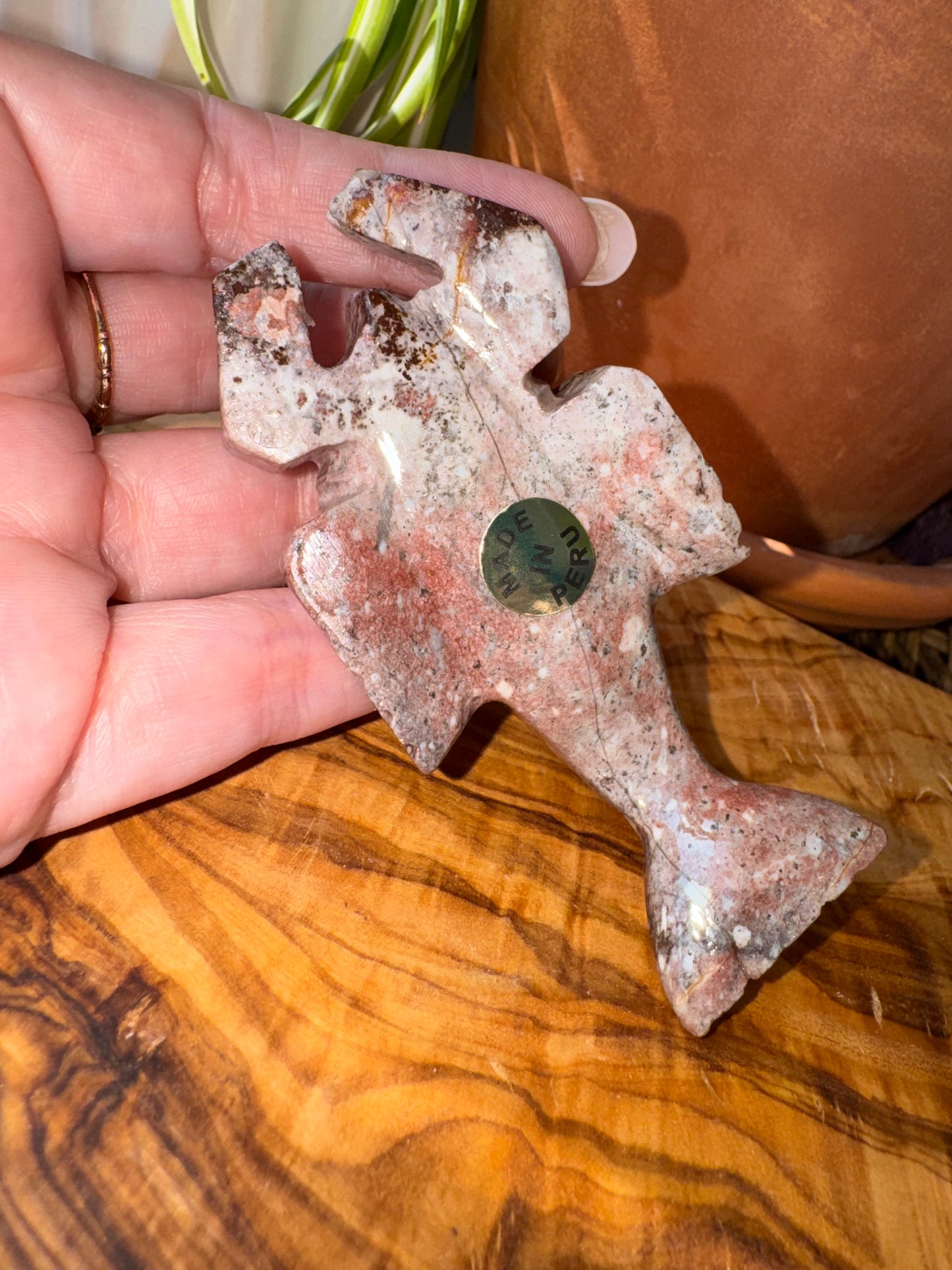 Peruvian Soapstone Lobster Carving — One of a Kind
