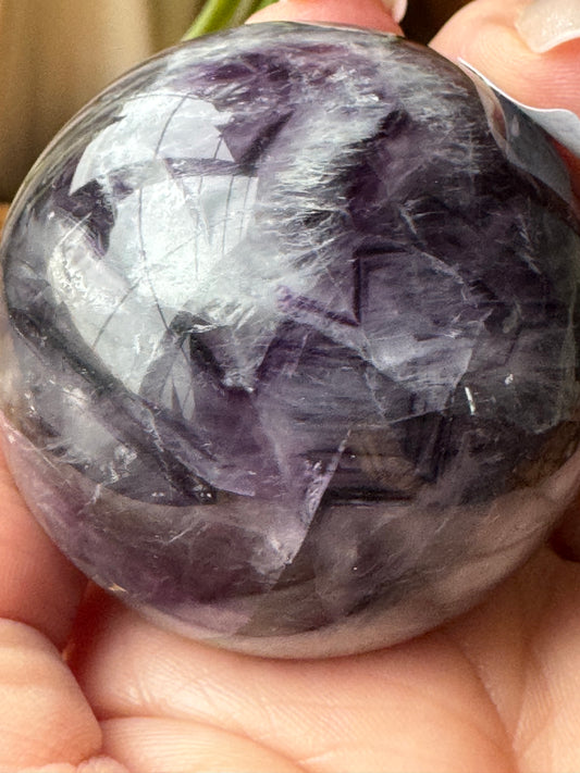 Rainbow Fluorite Sphere — One of a Kind
