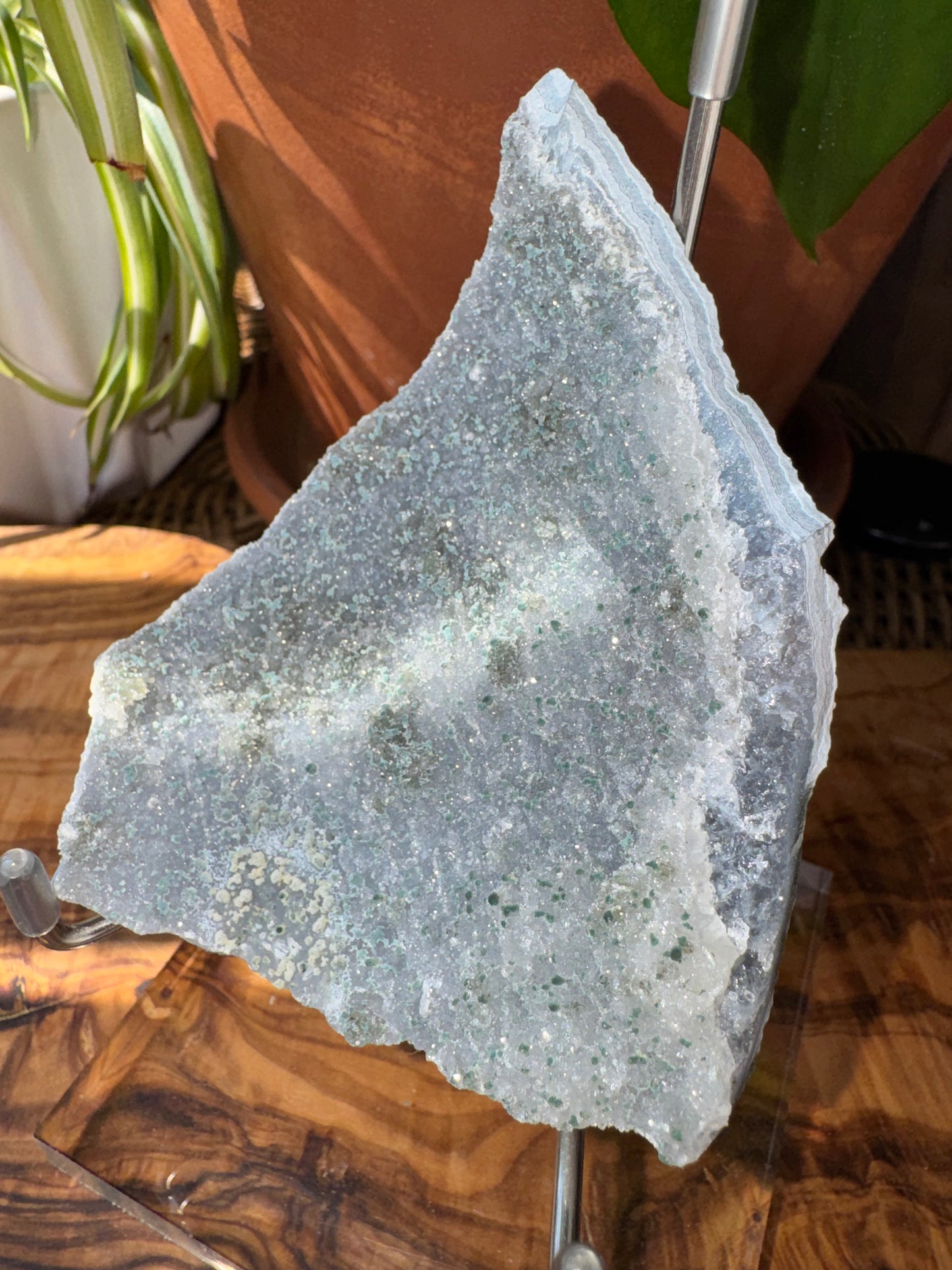 Brazilian Zeolite Slab — Two-Faced, One of a Kind