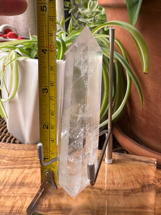 Clear Quartz Double Terminated Point — One of a Kind