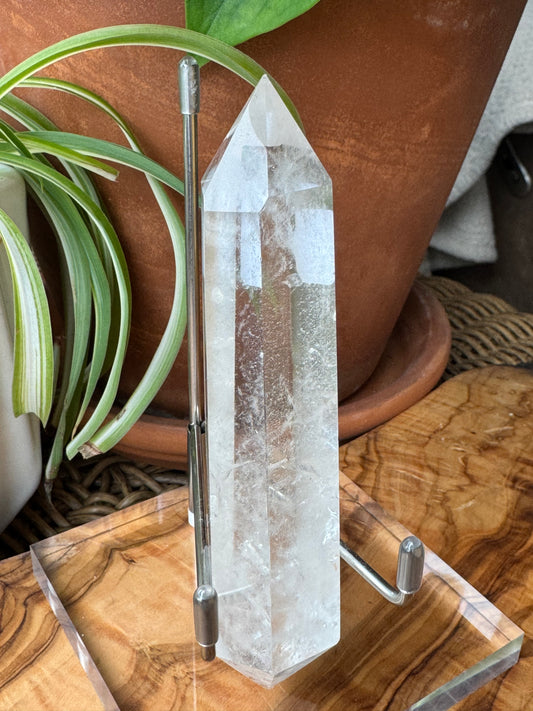 Clear Quartz Double Terminated Point — One of a Kind