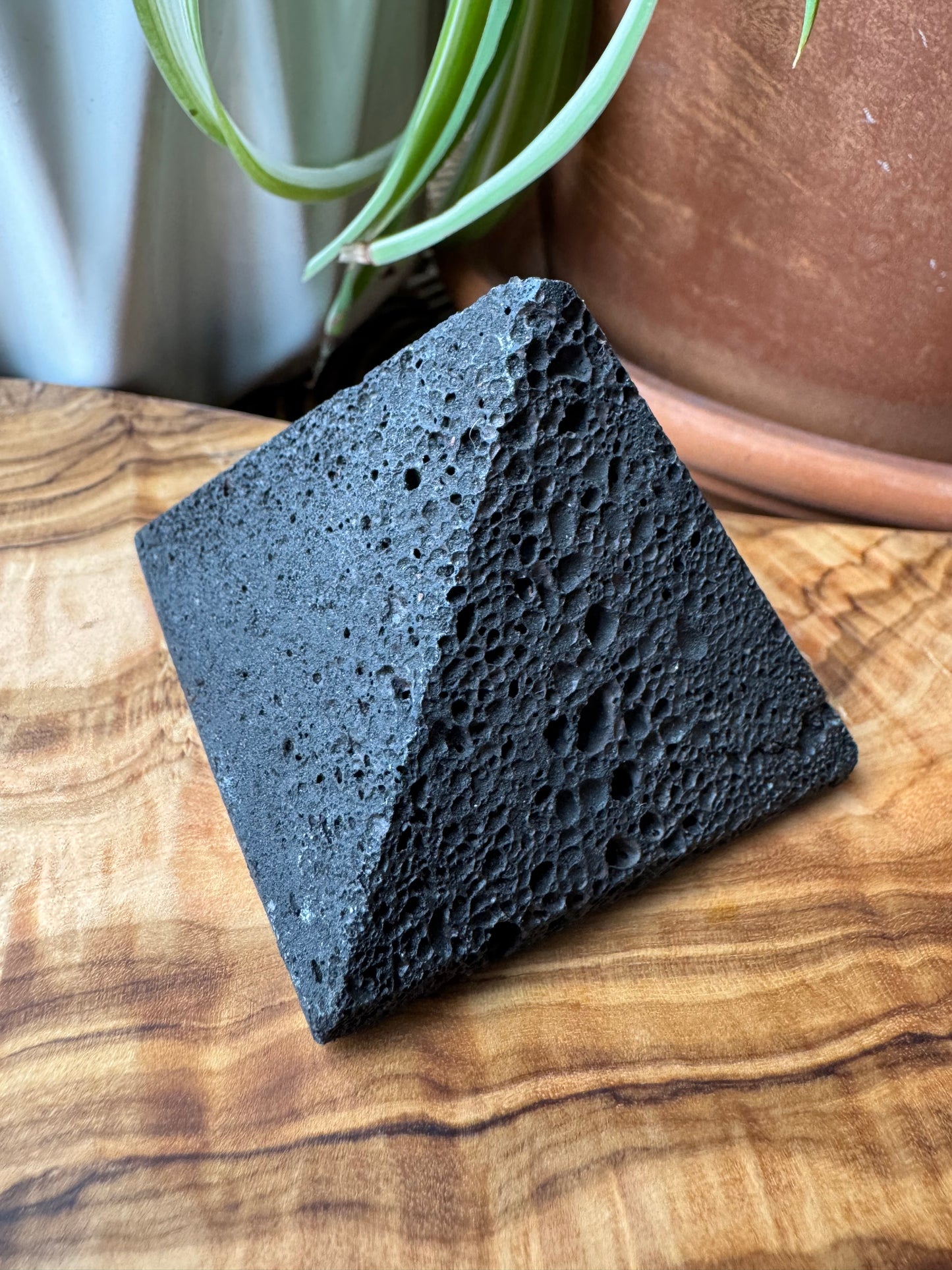 Lava Stone Pyramid — Essential Oil Diffuser