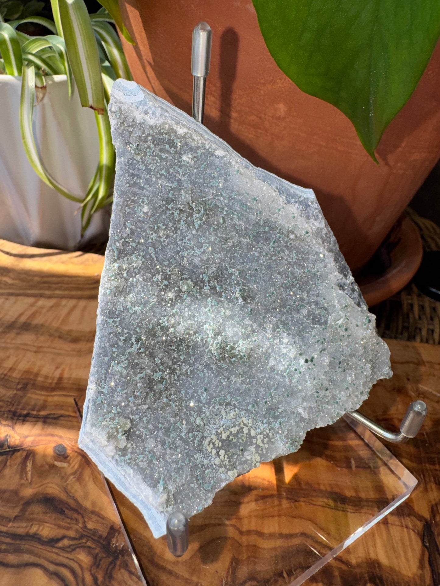 Brazilian Zeolite Slab — Two-Faced, One of a Kind