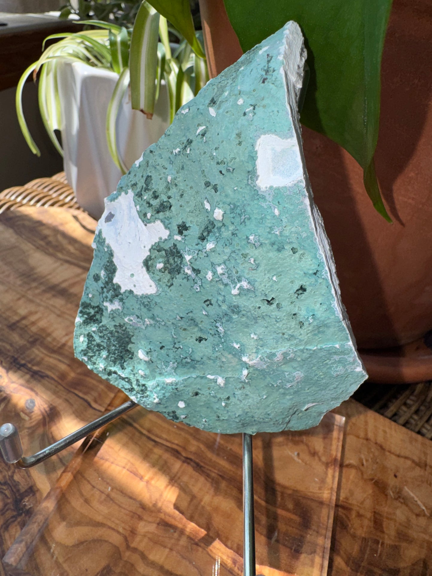 Brazilian Zeolite Slab — Two-Faced, One of a Kind
