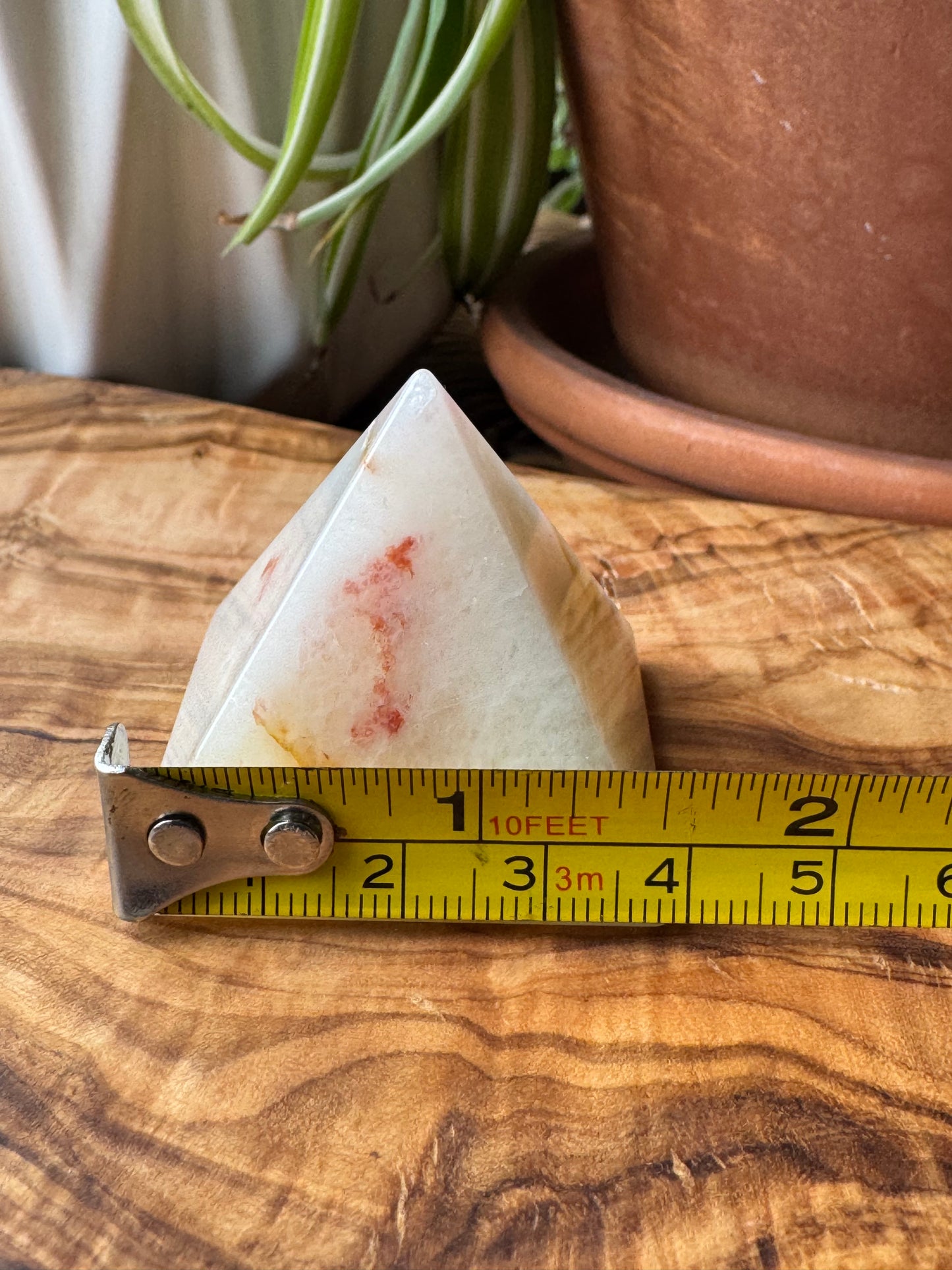 Mookaite Jasper Pyramid — One of a Kind