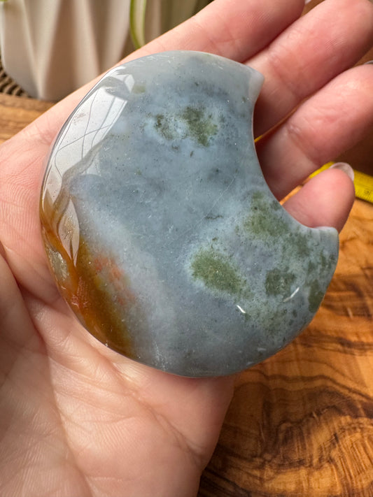 Ocean Jasper Moon — Thick, One of a Kind