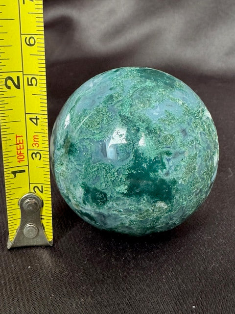 Moss Agate Sphere — One of a Kind
