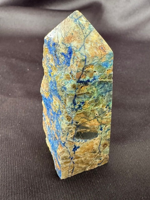 Azurite in Matrix Tower — One of a Kind